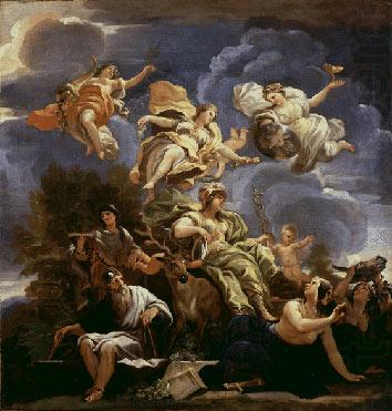 Luca  Giordano Allegory of Prudence china oil painting image